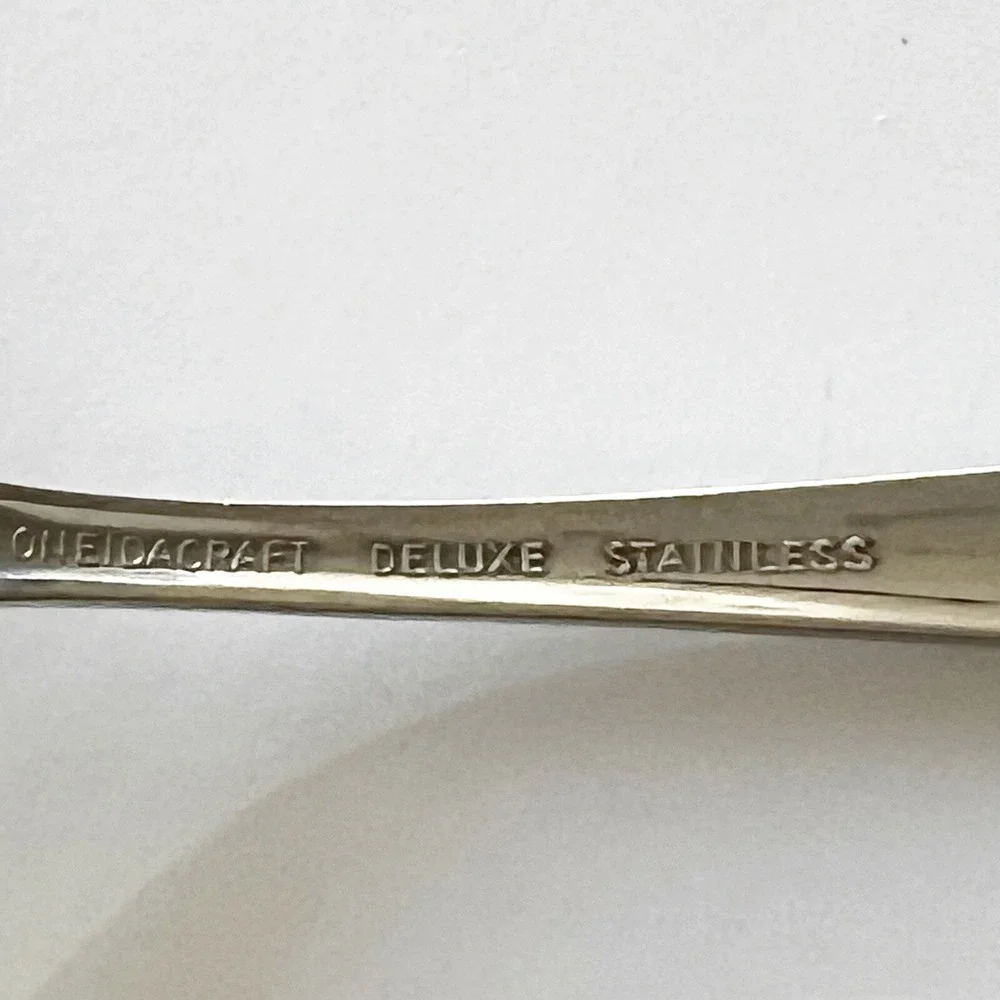 Vintage Lot Oneida Oneidacraft Deluxe Stainless 